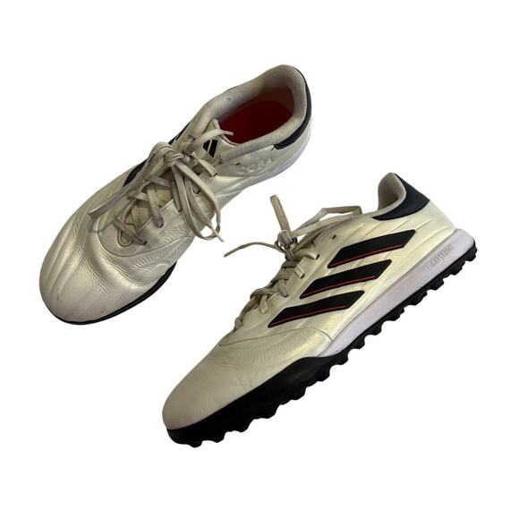 Soccer Adidas Copa Pure 2 League Turf Cleats White Black Men’s US Size 11.5 - Picture 1 of 15